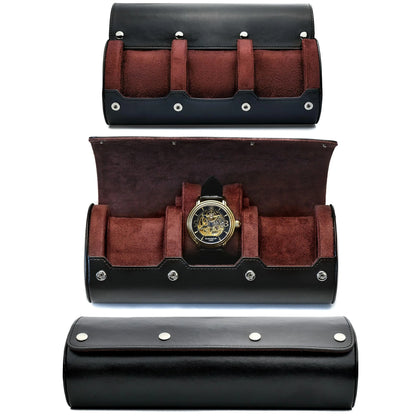 Leather Watch Travel Case