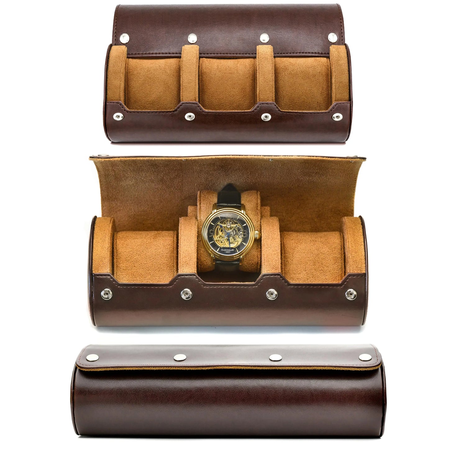 Leather Watch Travel Case